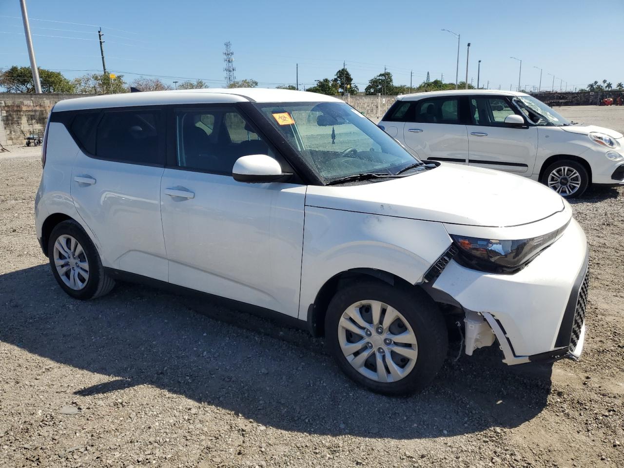 2023 KIA Soul VIN KNDJ23AU5P7217580 Copart auction photo, water/flood / front end damage thumbnail 4