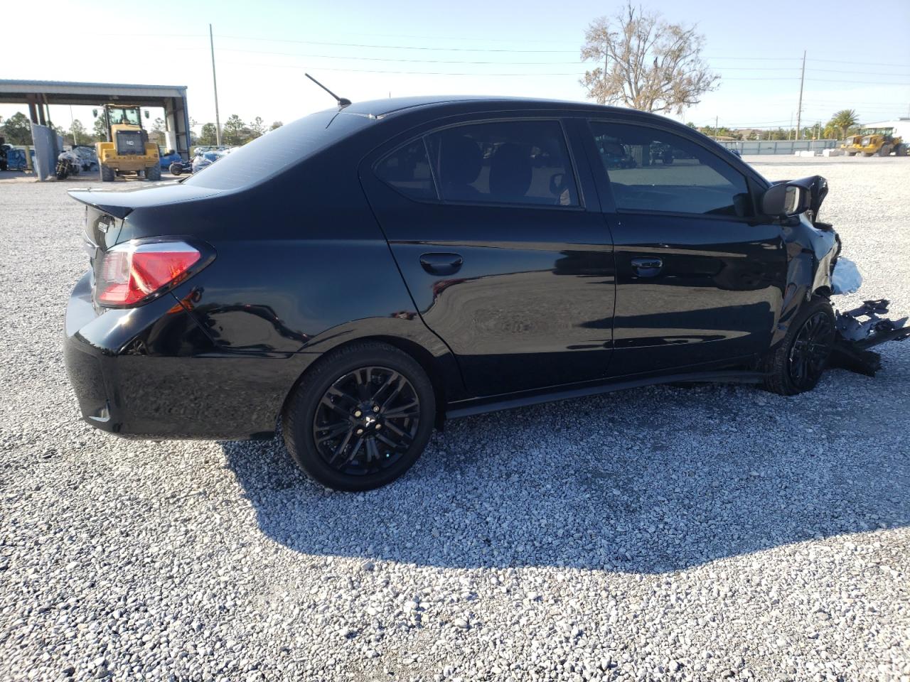 2022 Mitsubishi Mirage VIN ML32FUFJ8NHF04129 Copart auction photo, front end damage thumbnail 3