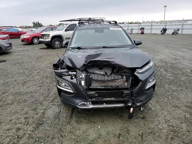 2021 Hyundai Kona VIN KM8K6CAA6MU747645 Copart auction photo, front end damage thumbnail 12