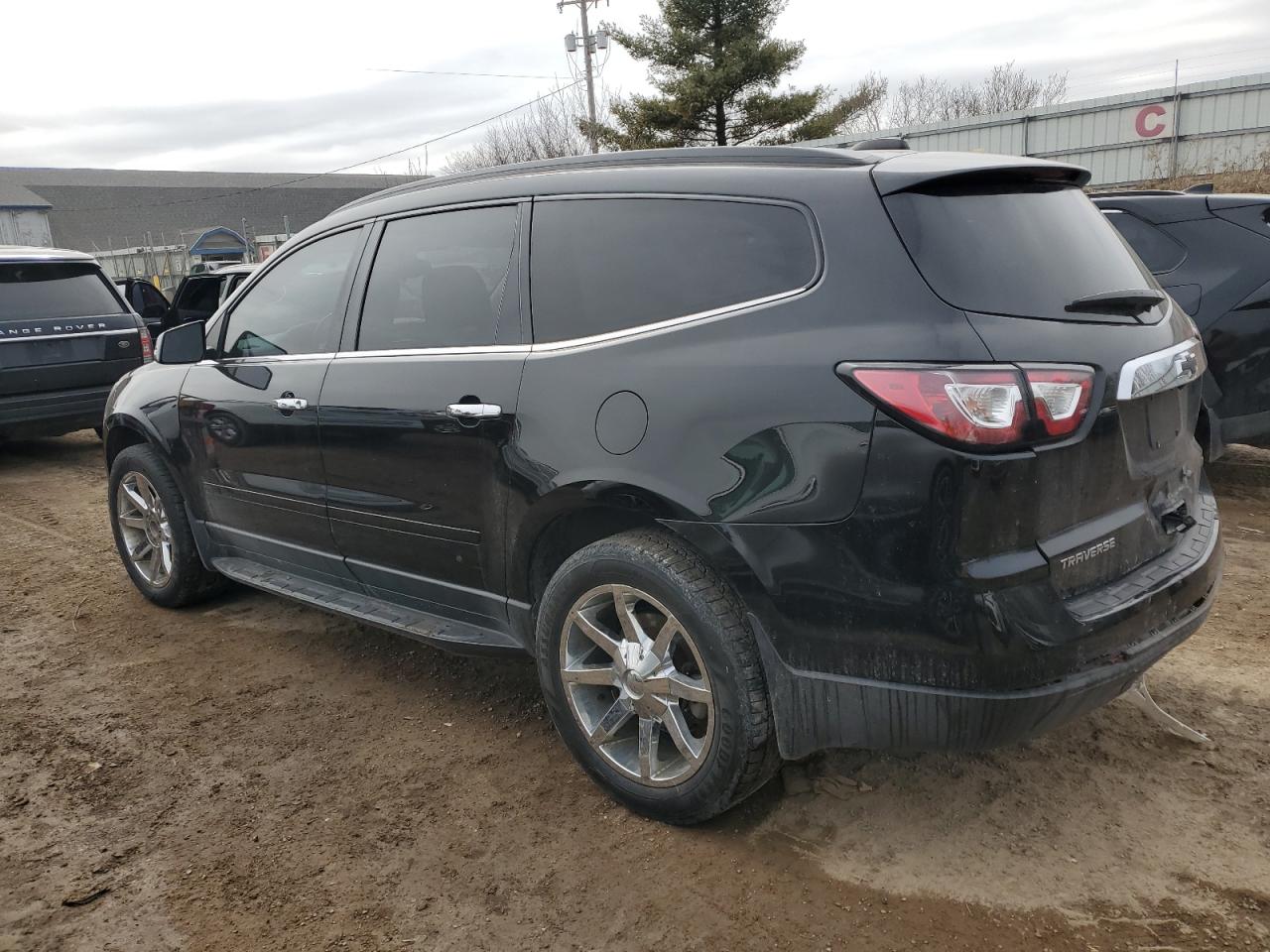 2017 Chevrolet Traverse VIN 1GNKRGKD9HJ220189 Copart auction photo, rear end / minor dent/scratches damage thumbnail 2
