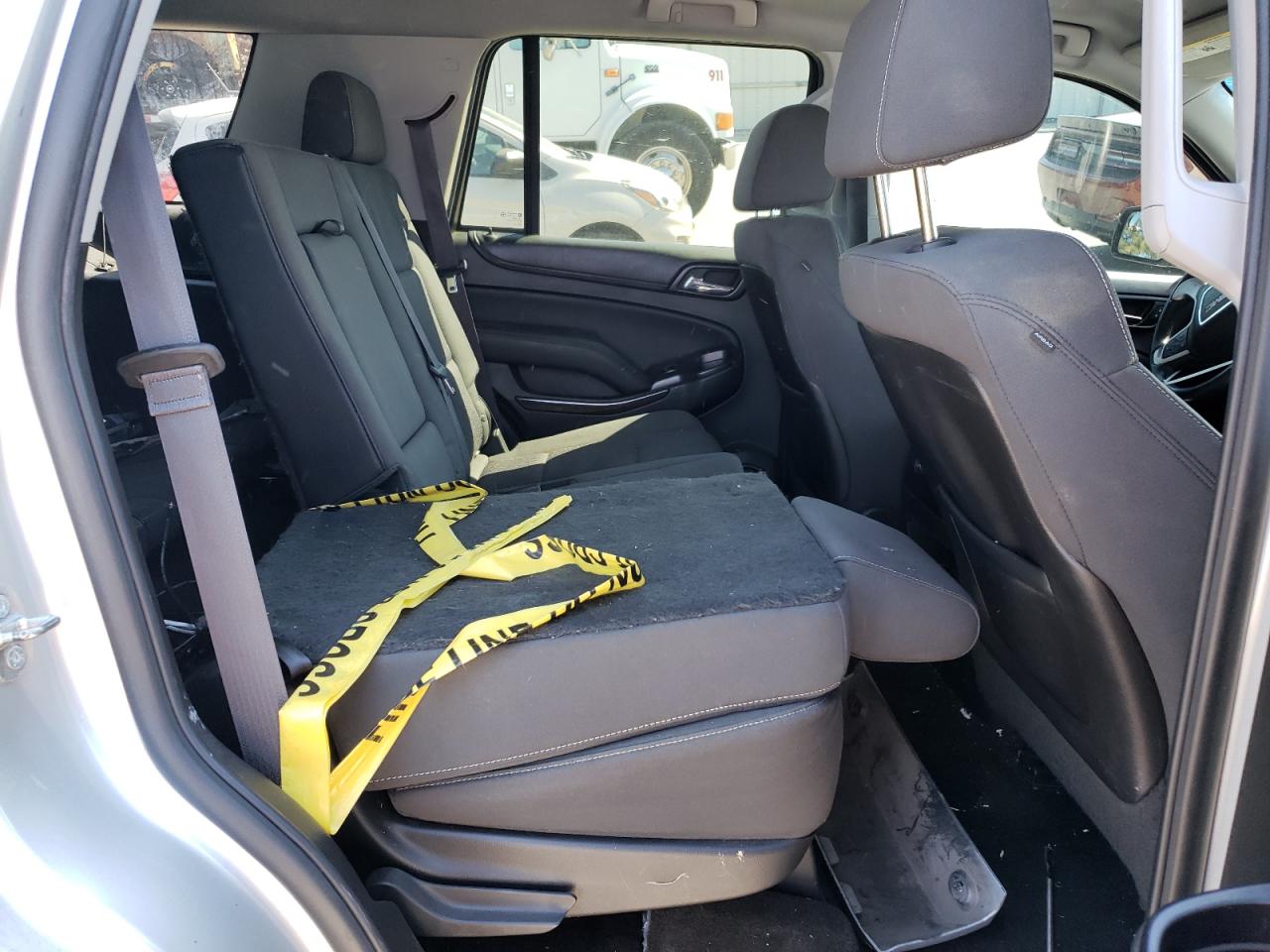2015 GMC Yukon VIN 1GKS2AKC8FR666158 Copart auction photo, front end / side damage thumbnail 11