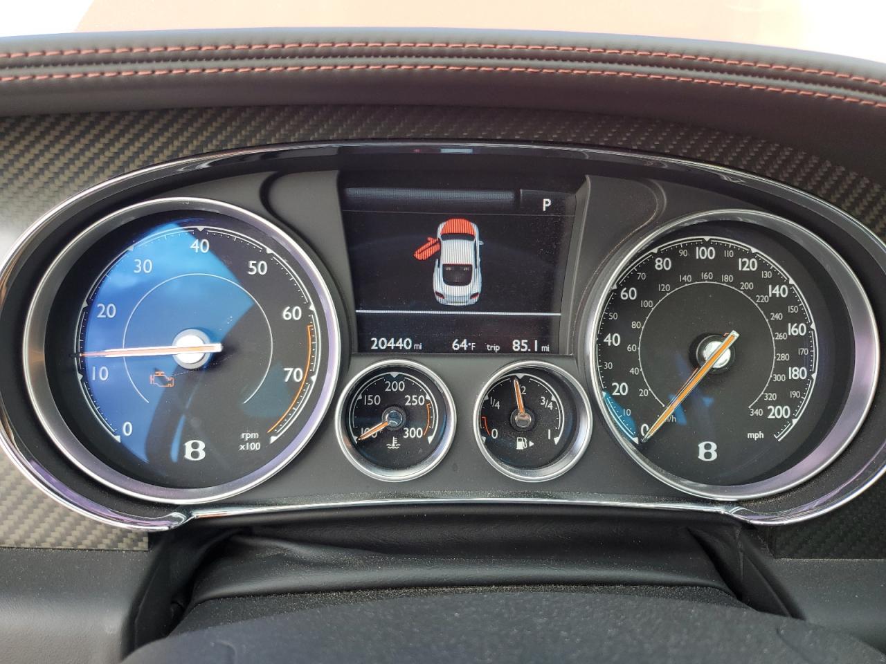 2016 Bentley Continental VIN SCBFH7ZA7GC058724 Copart auction photo, front end / hail damage thumbnail 9