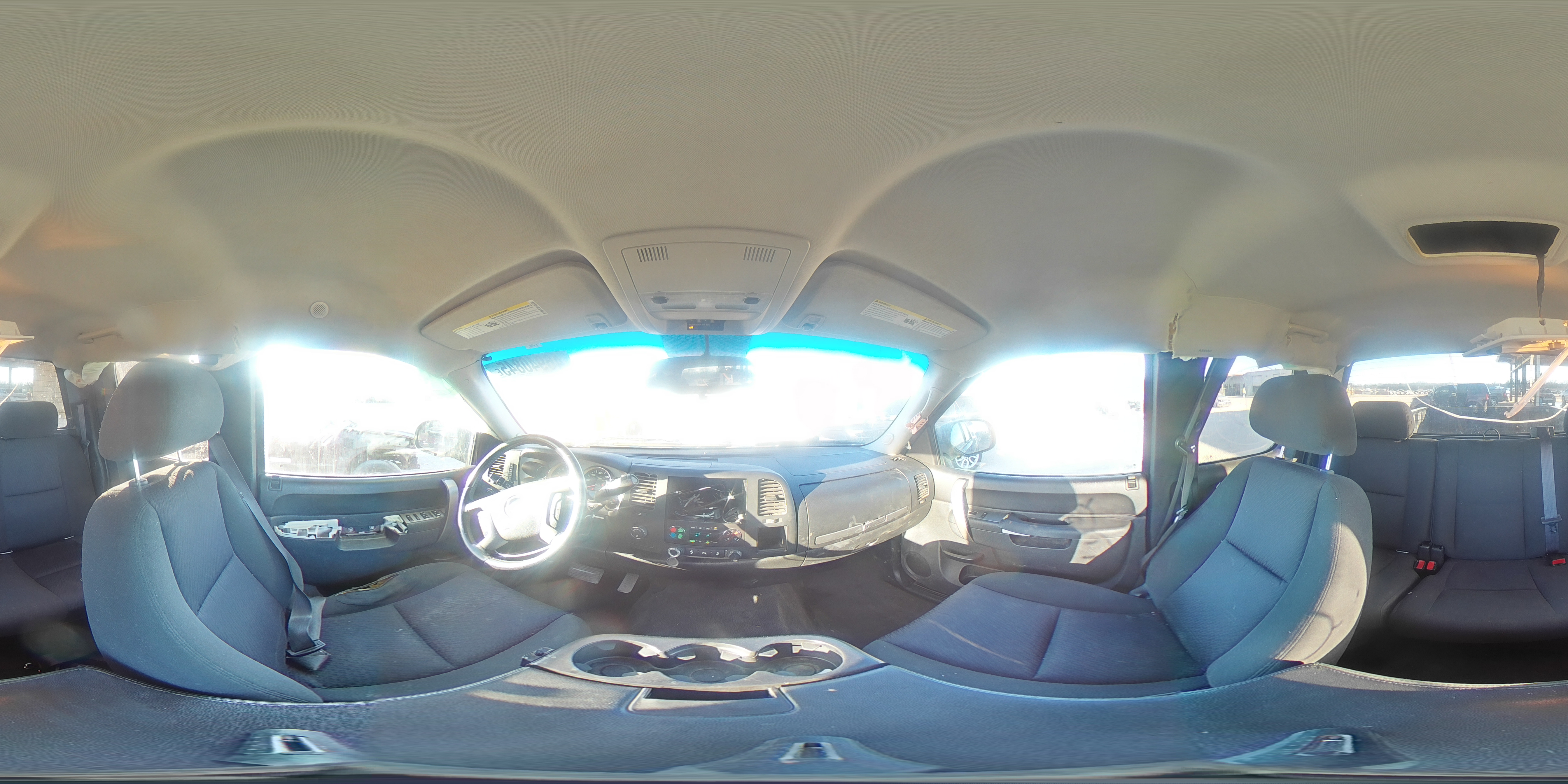 2013 Chevrolet Silverado VIN 1GCRKSE77DZ141443 Copart auction photo, all over damage thumbnail 13