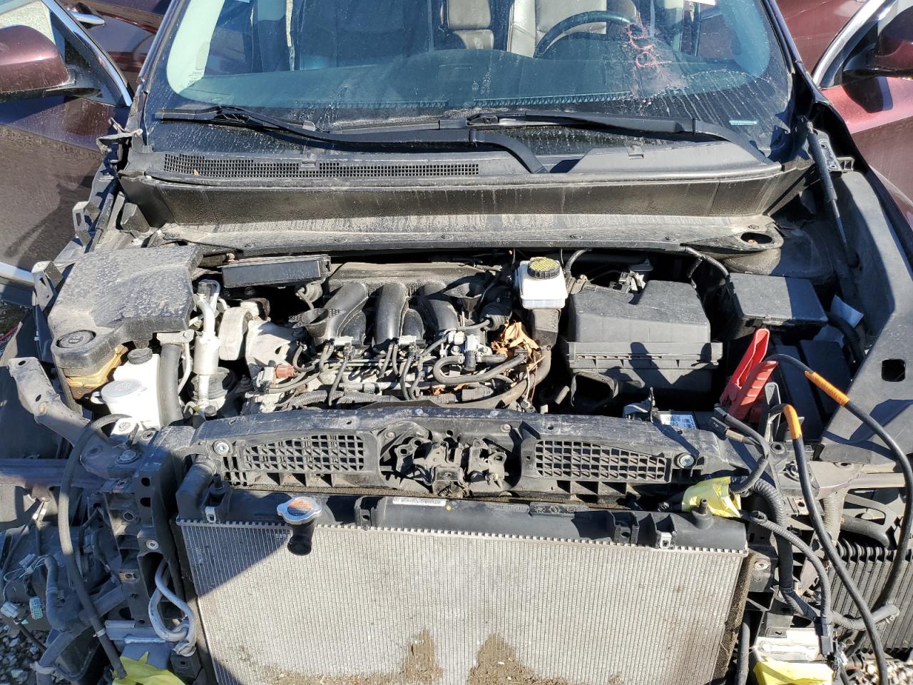 2015 Infiniti QX60 VIN 5N1AL0MM6FC522272 Copart auction photo, front end damage thumbnail 12