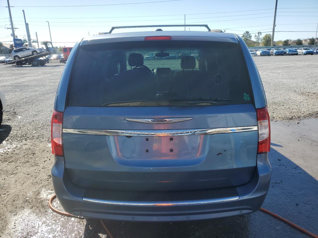 2011 Chrysler Town & Country VIN 2A4RR8DG1BR779981 Copart auction photo, side damage thumbnail 6