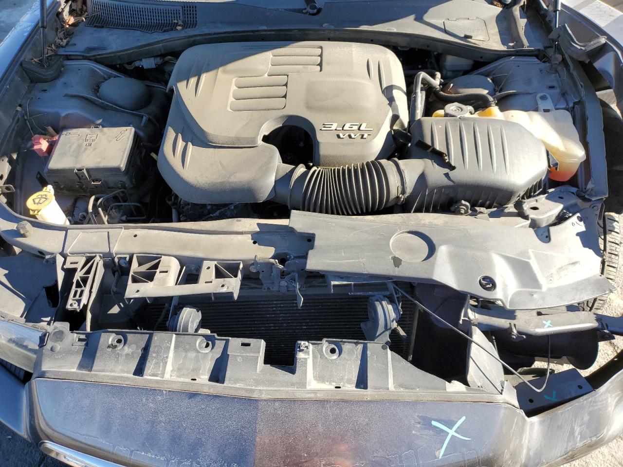 2014 Dodge Charger VIN 2C3CDXBG1EH173795 Copart auction photo, front end / side damage thumbnail 11