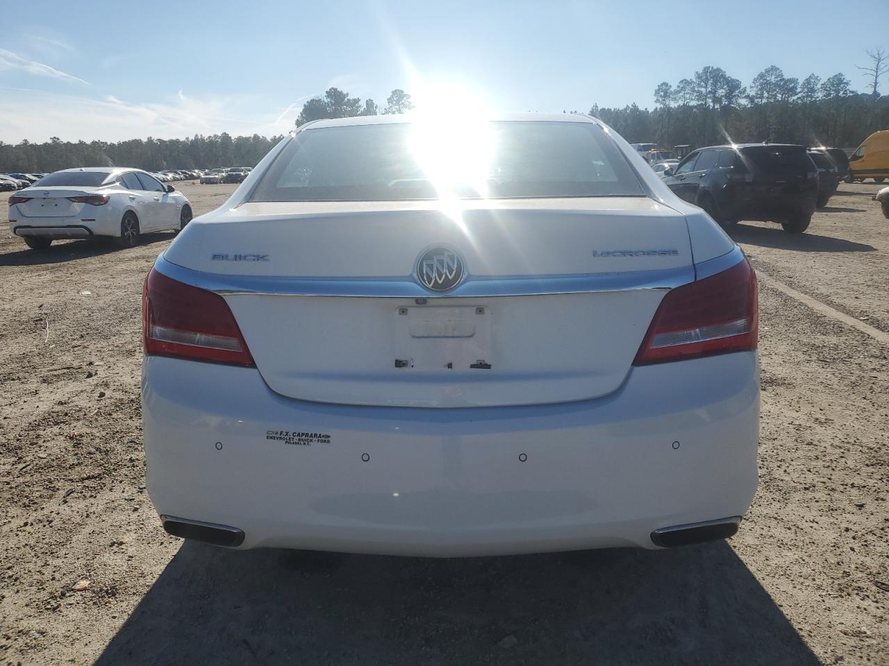 2016 Buick LaCrosse VIN 1G4GB5G34GF225742 Copart auction photo, front end damage thumbnail 6