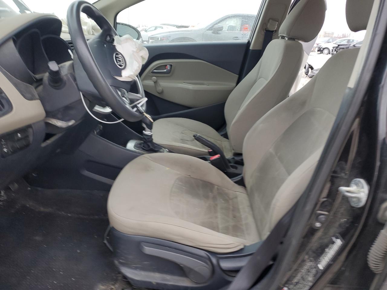 2015 KIA Rio VIN KNADM4A35F6453863 Copart auction photo, front end / minor dent/scratches damage thumbnail 7