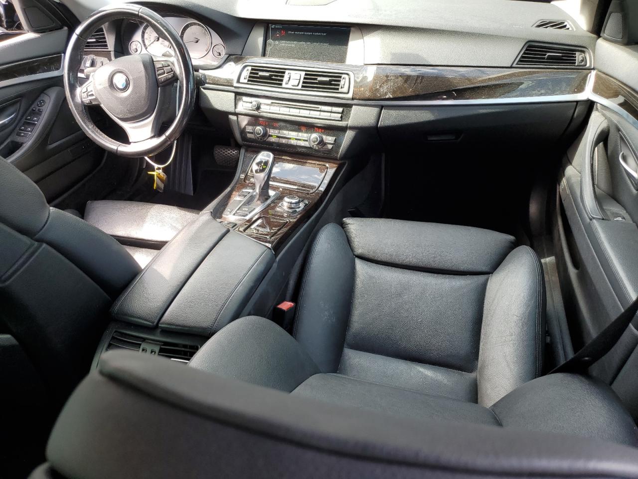 2011 BMW 5er VIN WBAFR7C55BC805376 Copart auction photo, side damage thumbnail 8