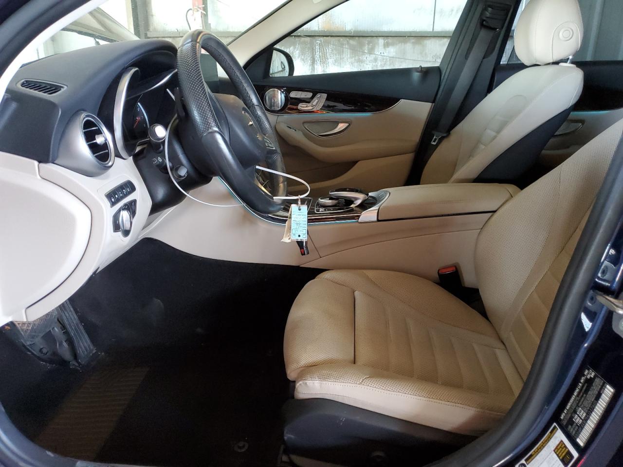 2017 Mercedes-Benz C-klasse VIN 55SWF4KB7HU217605 Copart auction photo, rear end damage thumbnail 7