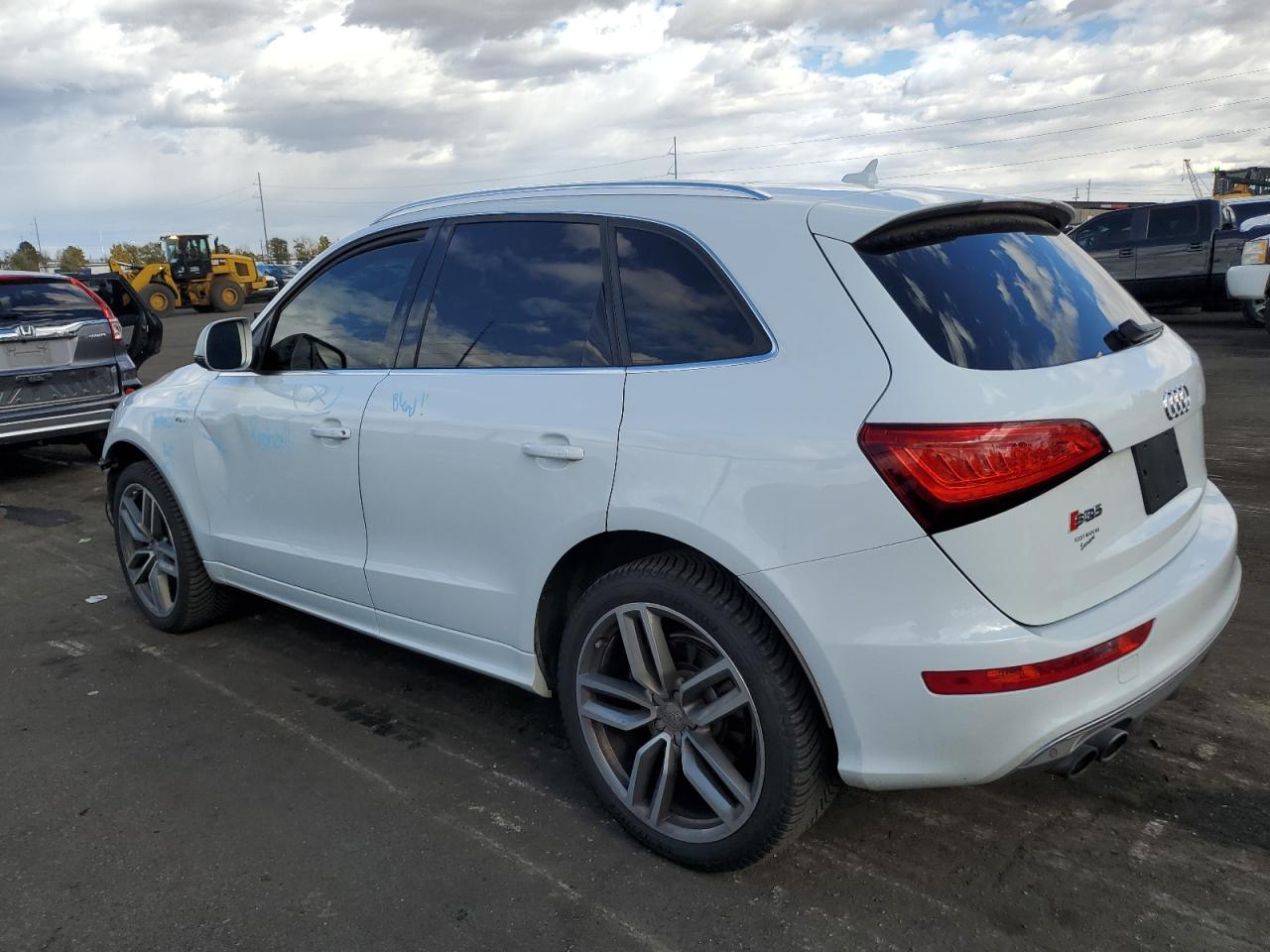 2014 Audi SQ5 VIN WA1CGAFPXEA026541 Copart auction photo, front end damage thumbnail 2