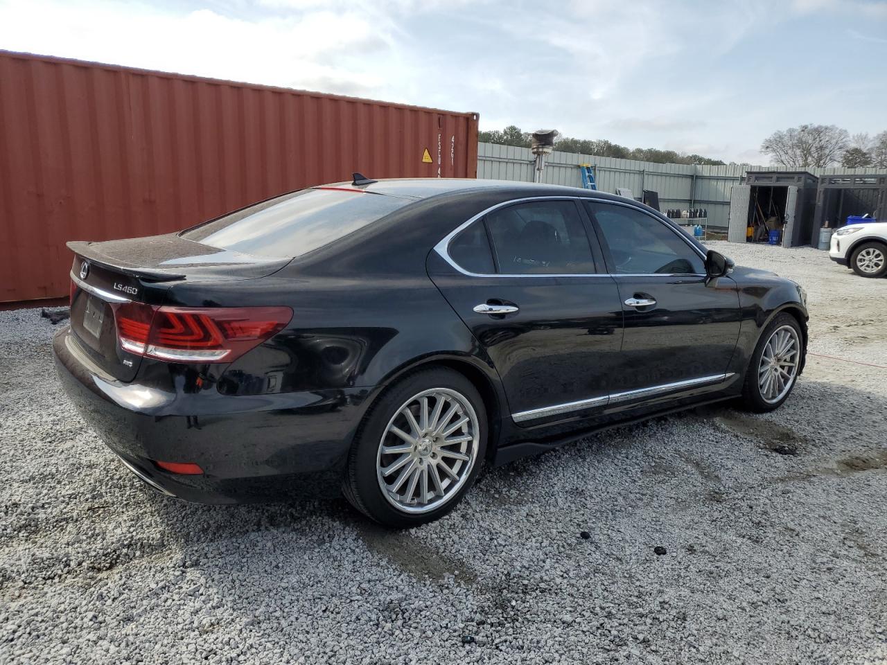2013 Lexus LS VIN JTHCL5EF7D5015651 Copart auction photo, front end / mechanical damage thumbnail 3