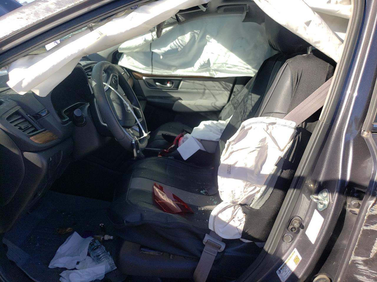 2019 Honda CR-V VIN 7FARW2H57KE049478 Copart auction photo, rollover damage thumbnail 7