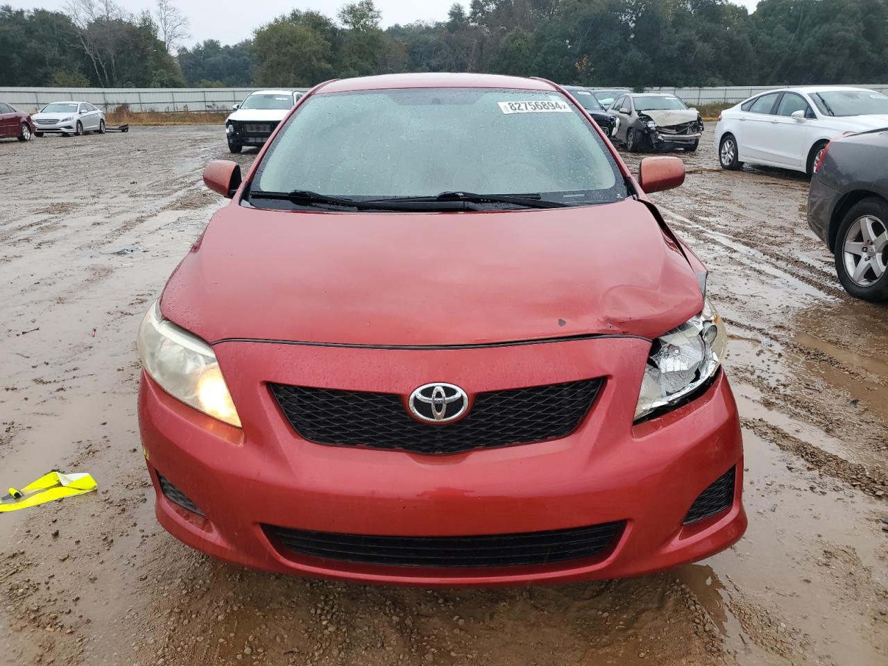 2009 Toyota Corolla VIN 1NXBU40E69Z024630 Copart auction photo, front end damage thumbnail 5