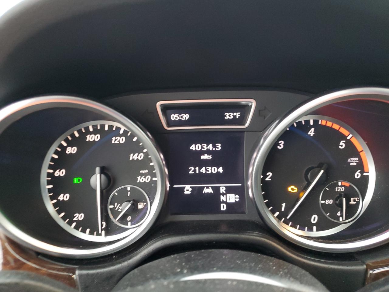 2012 Mercedes-Benz M-klasse VIN 4JGDA2EB1CA063042 Copart auction photo, front end damage thumbnail 9