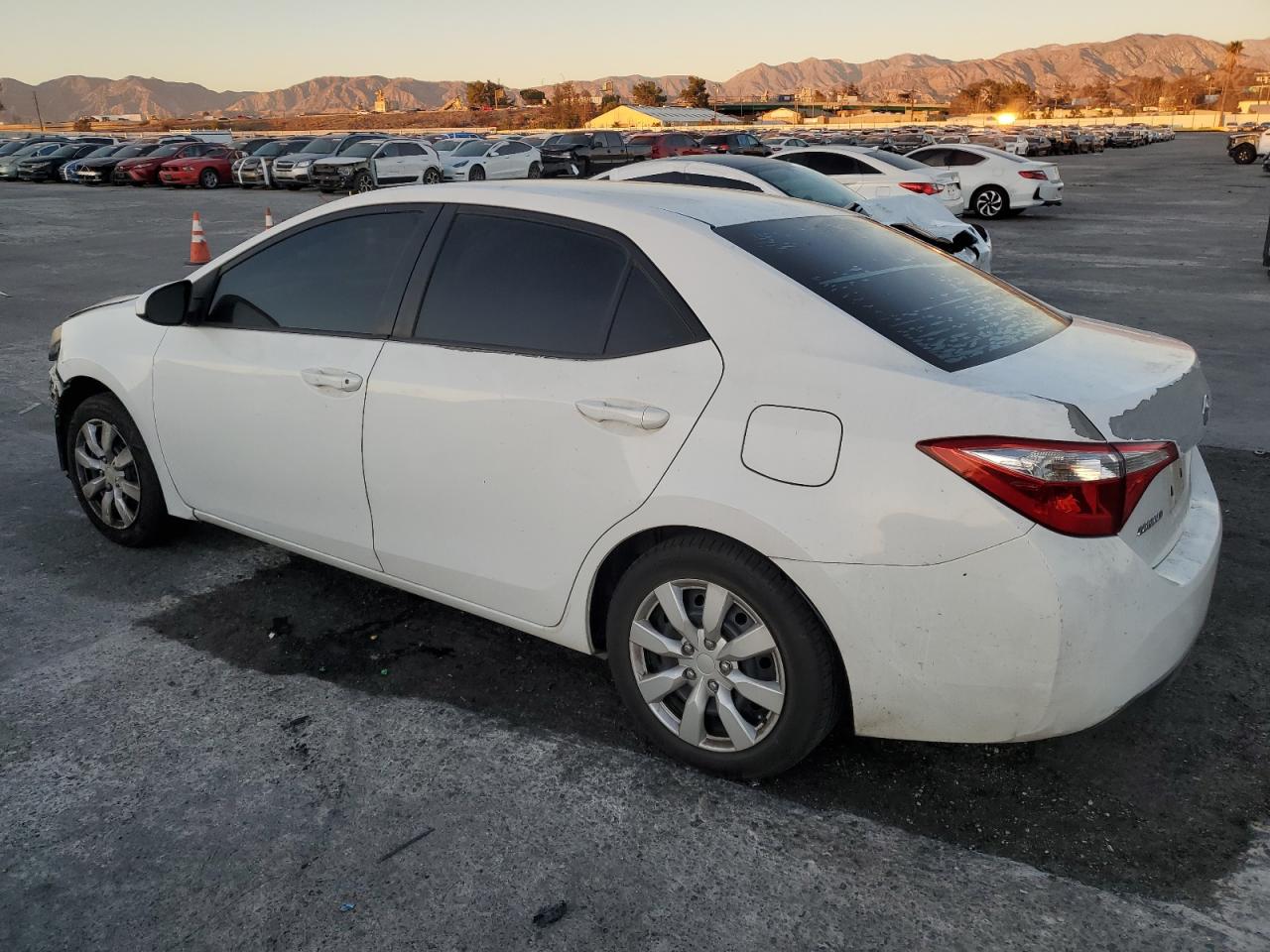 2014 Toyota Corolla VIN 5YFBURHE8EP009270 Copart auction photo, all over damage thumbnail 2