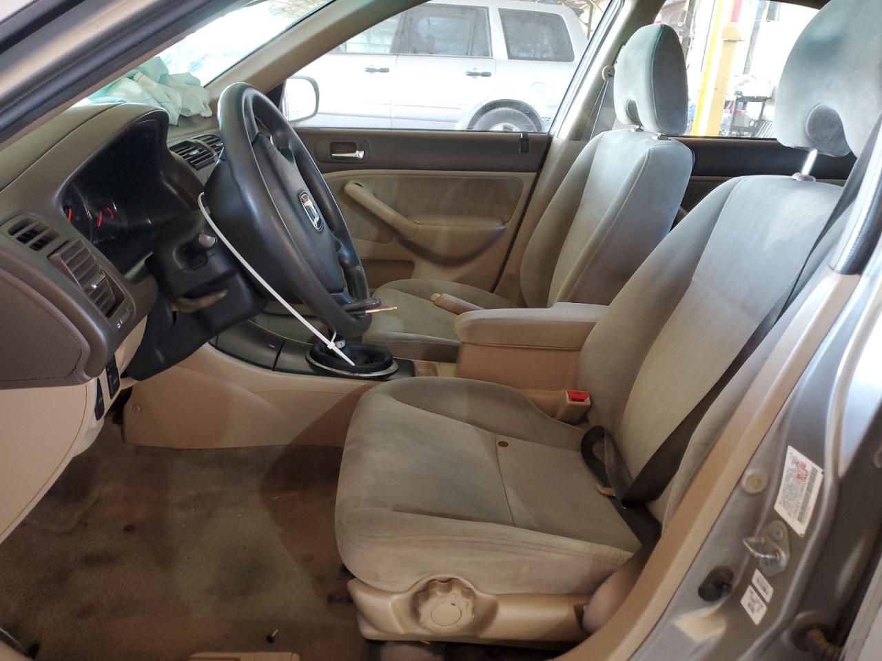2004 Honda Civic VIN 2HGES15534H534008 Copart auction photo, front end / mechanical damage thumbnail 7