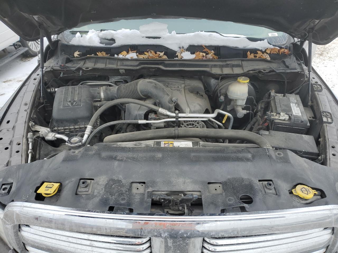 2018 RAM 1500 VIN 3C6RR7LT7JG198141 Copart auction photo, undercarriage / minor dent/scratches damage thumbnail 11