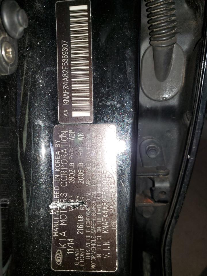 2015 KIA Forte VIN KNAFX4A82F5369307 Copart auction photo, front end damage thumbnail 12