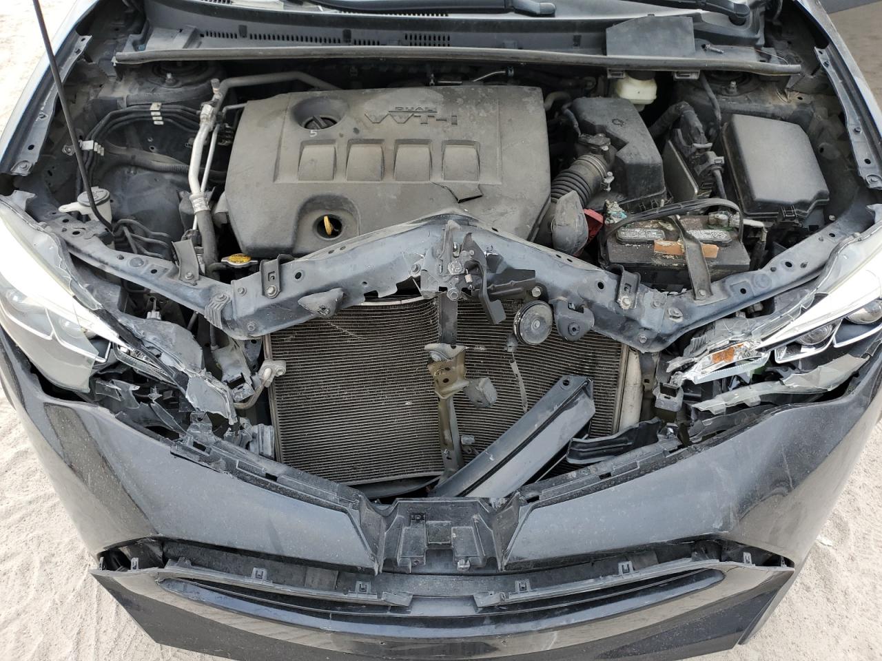 2017 Toyota Corolla VIN 5YFBURHE1HP615580 Copart auction photo, front end damage thumbnail 13