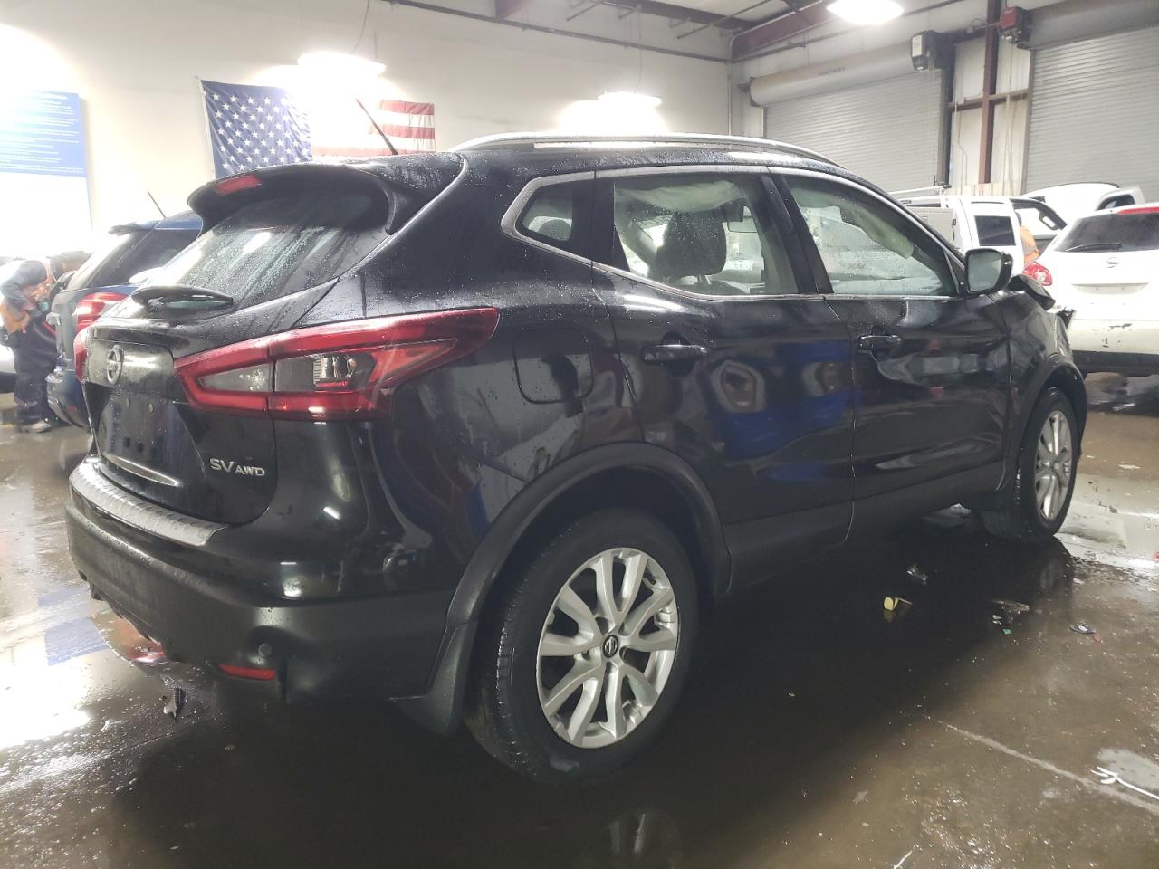 2020 Nissan Rogue VIN JN1BJ1CW3LW371492 Copart auction photo, front end damage thumbnail 3