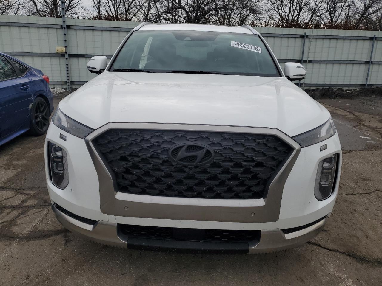 2022 Hyundai Palisade VIN KM8R7DHE1NU478059 Copart auction photo, all over damage thumbnail 5