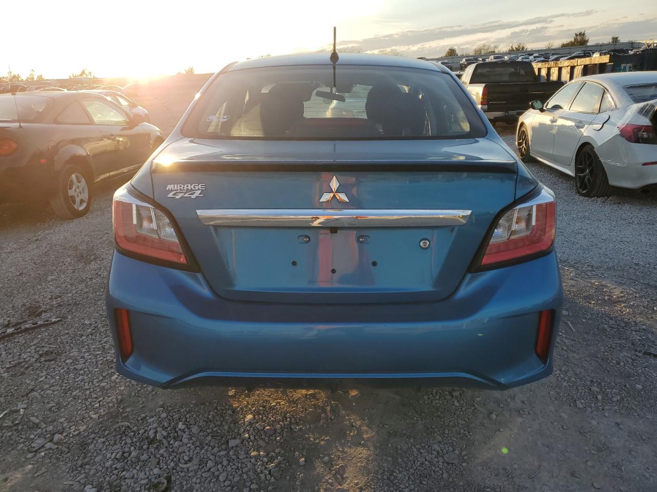 2022 Mitsubishi Mirage VIN ML32FUFJ4NHF06055 Copart auction photo, front end / minor dent/scratches damage thumbnail 6