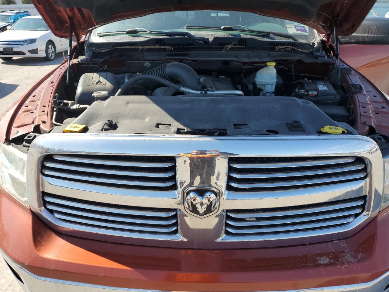 2013 RAM 1500 VIN 1C6RR7GT4DS695767 Copart auction photo, side damage thumbnail 11