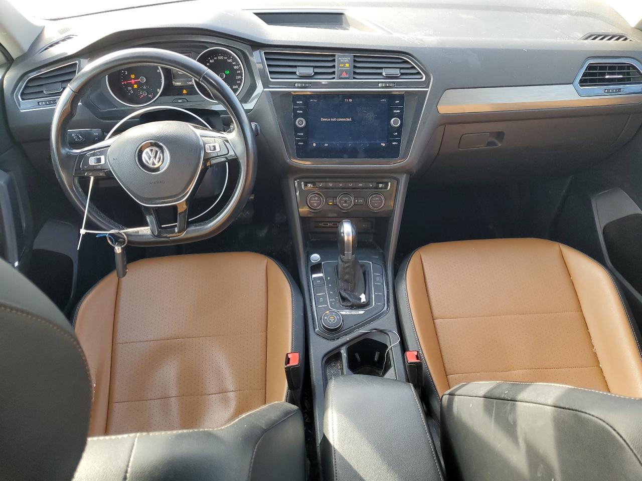 2018 Volkswagen Tiguan VIN 3VV2B7AX1JM124754 Copart auction photo, all over damage thumbnail 8