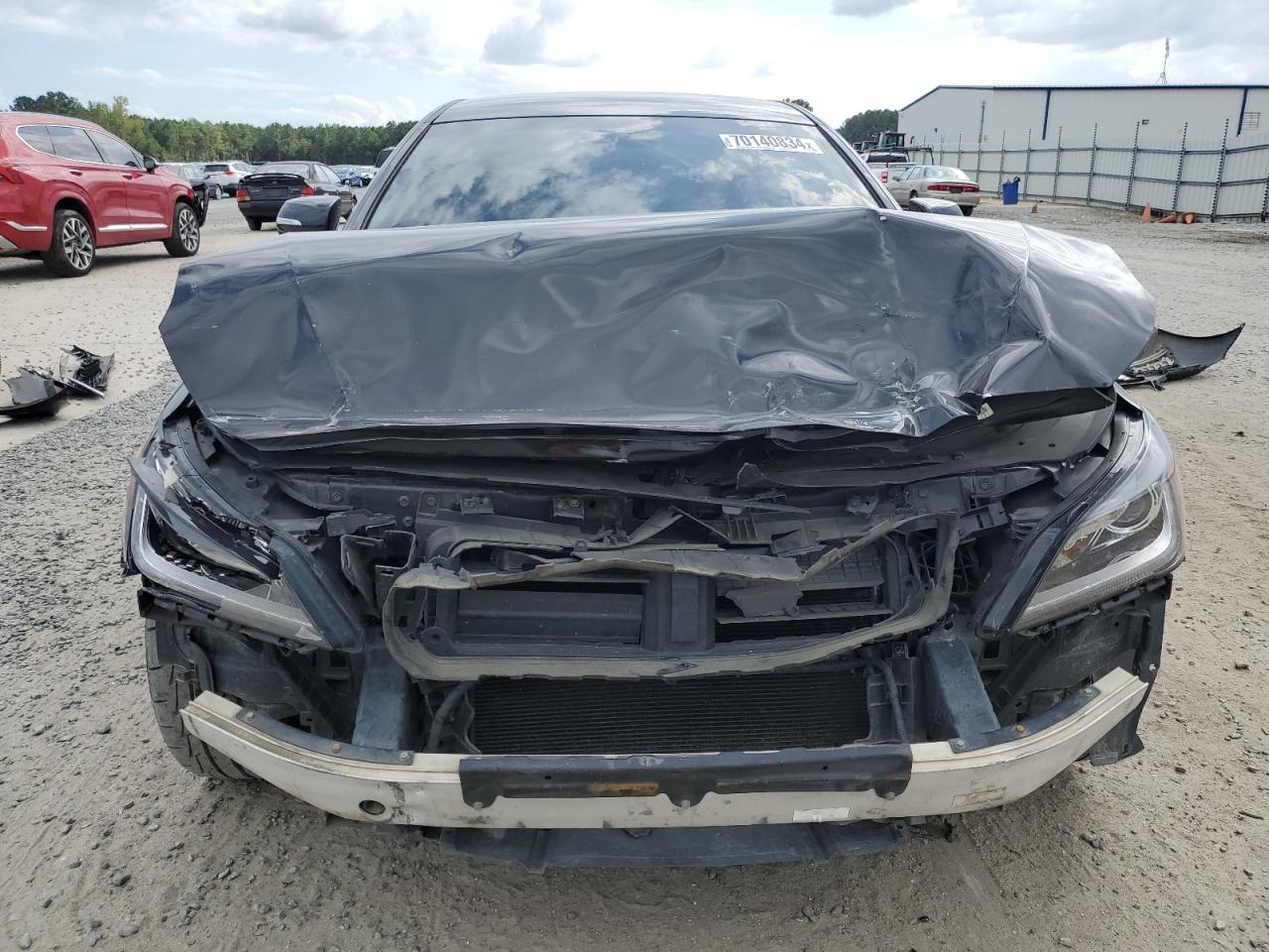 2016 Hyundai Genesis VIN KMHGN4JE4GU113014 Copart auction photo, front end damage thumbnail 5
