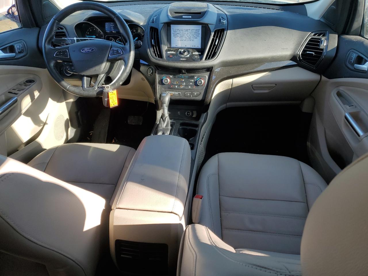 2017 Ford Escape VIN 1FMCU9JD8HUD73326 Copart auction photo, all over damage thumbnail 8