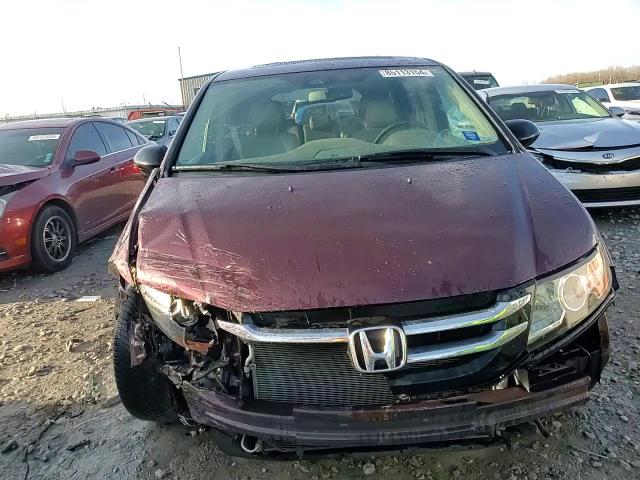 2015 Honda Odyssey VIN 5FNRL5H64FB017916 Copart auction photo, front end damage thumbnail 15