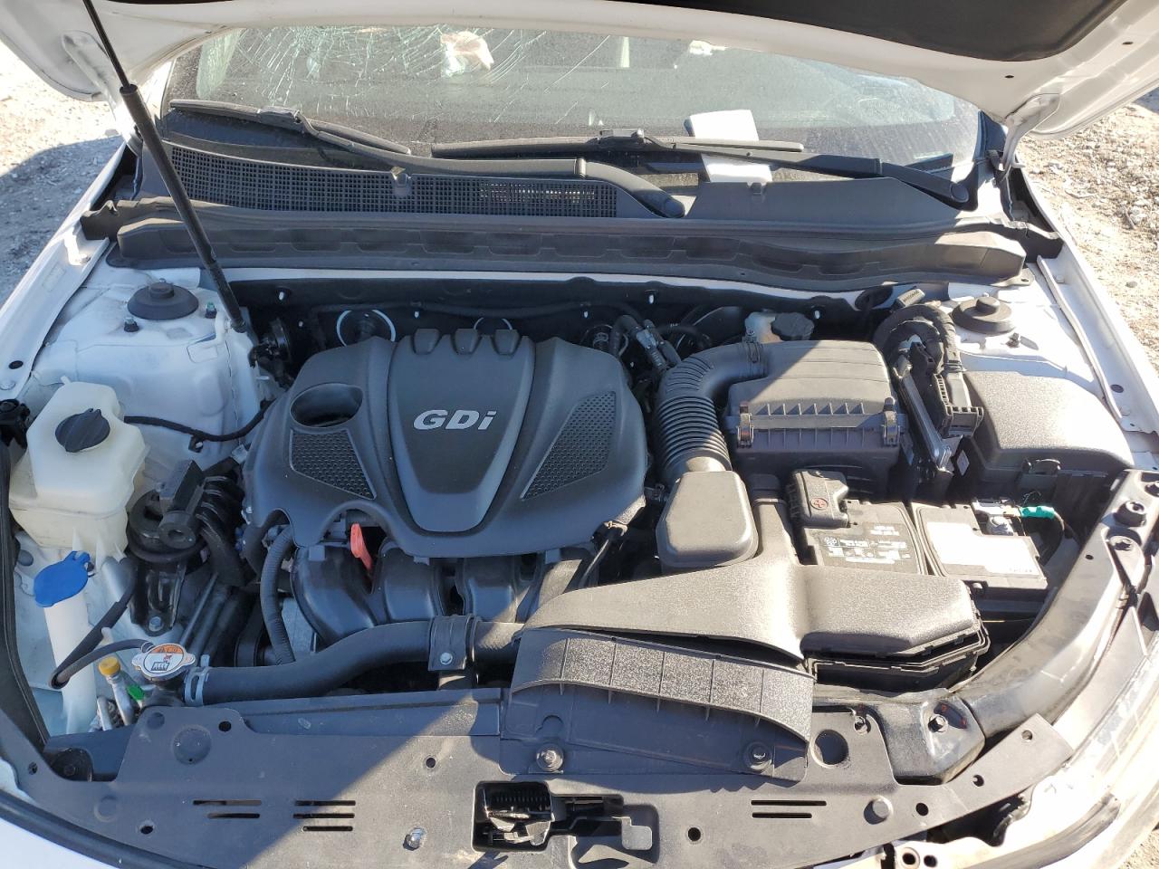 2015 KIA Optima VIN 5XXGM4A72FG498764 Copart auction photo, front end damage thumbnail 12