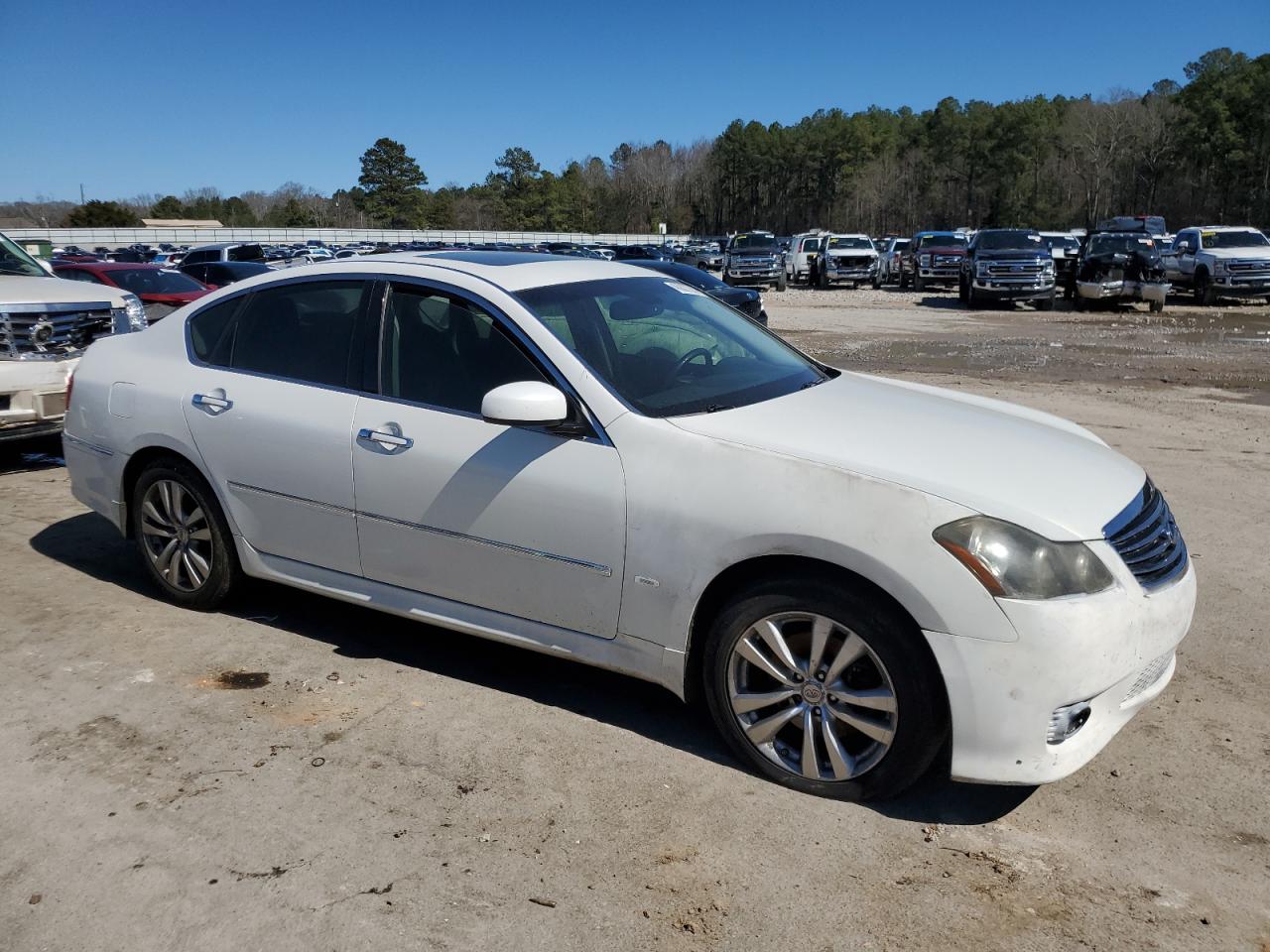 2010 Infiniti M VIN JN1CY0ARXAM961351 Copart auction photo, all over damage thumbnail 4