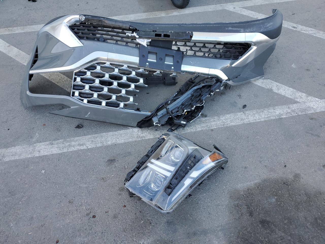 2023 Hyundai Santa Fe VIN 5NMS5DA10PH002558 Copart auction photo, front end damage thumbnail 13