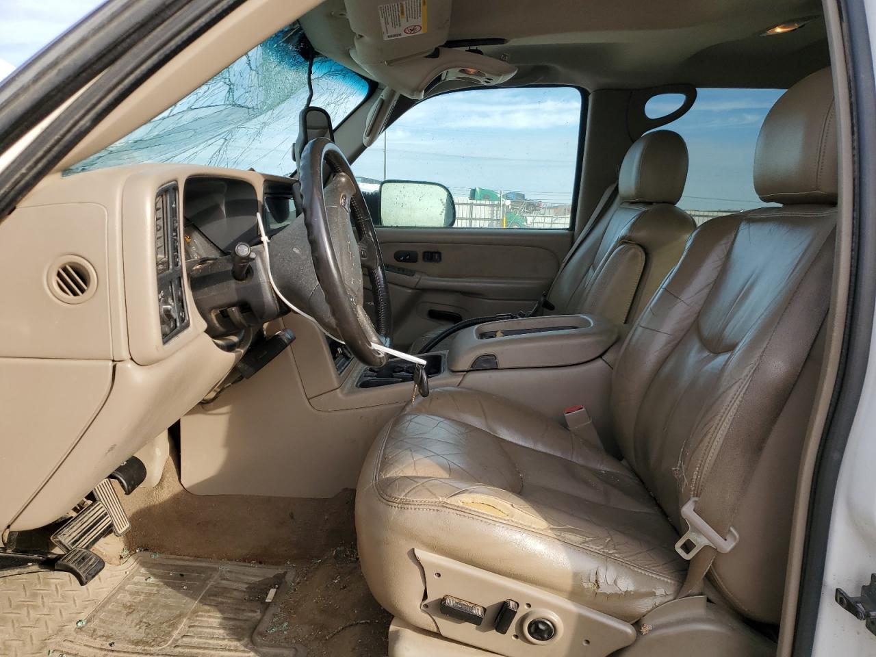 2003 Chevrolet Silverado VIN 1GCHK23193F191397 Copart auction photo, top/roof damage thumbnail 7
