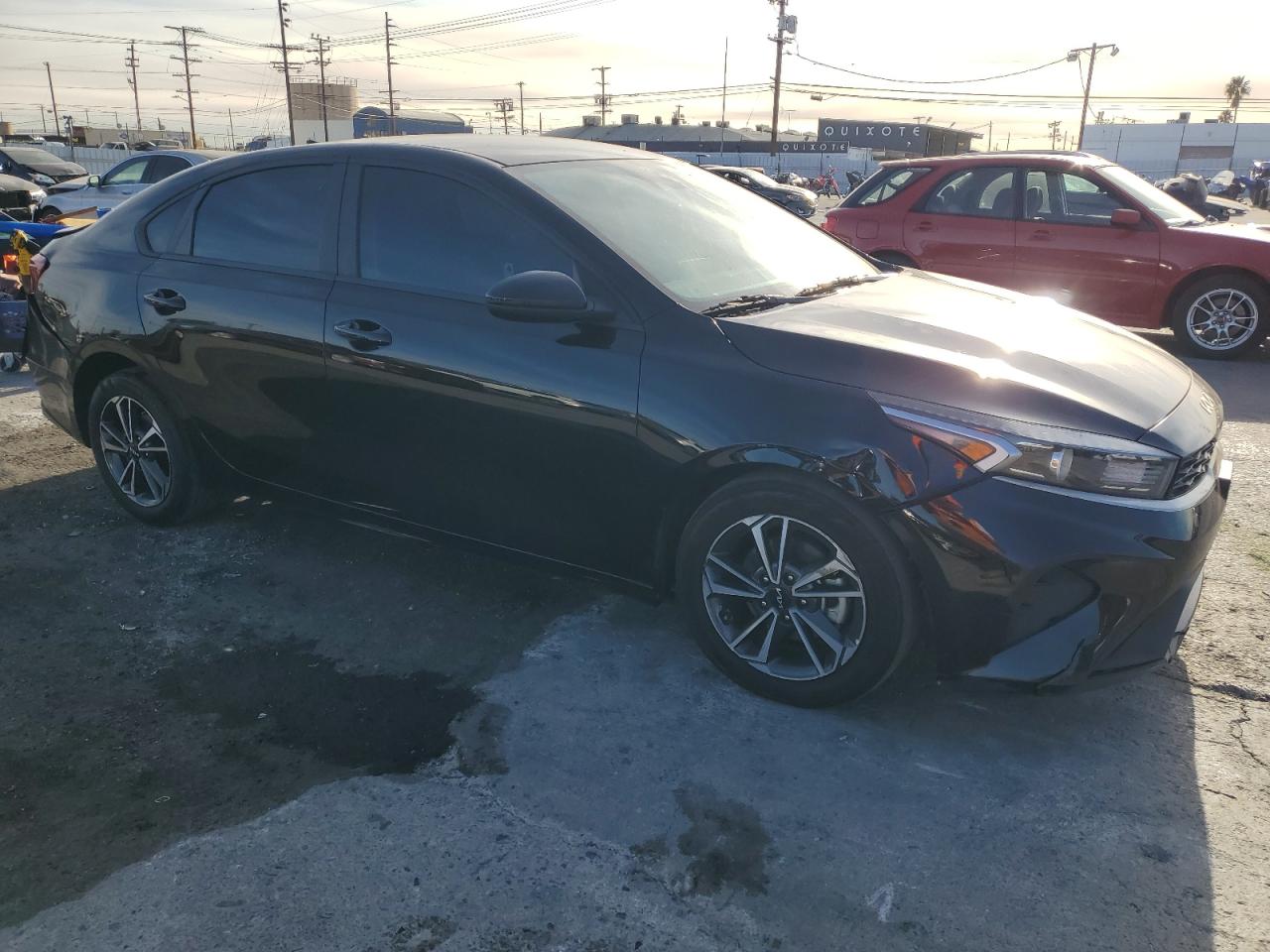 2023 KIA Forte VIN 3KPF24AD8PE644201 Copart auction photo, side / rear end damage thumbnail 4