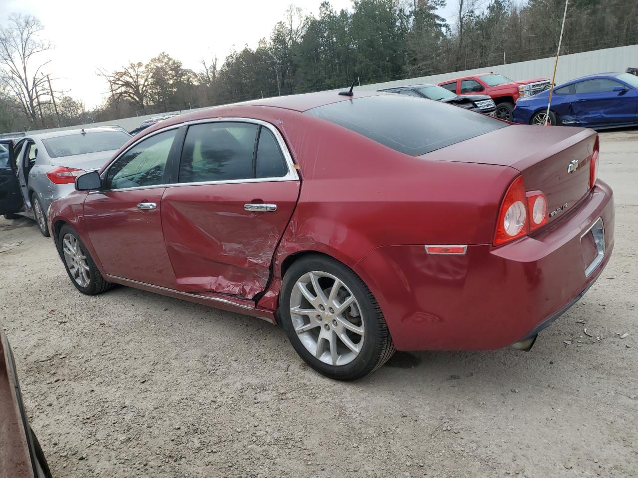 2011 Chevrolet Malibu VIN 1G1ZE5E78BF314600 Copart auction photo, side damage thumbnail 2