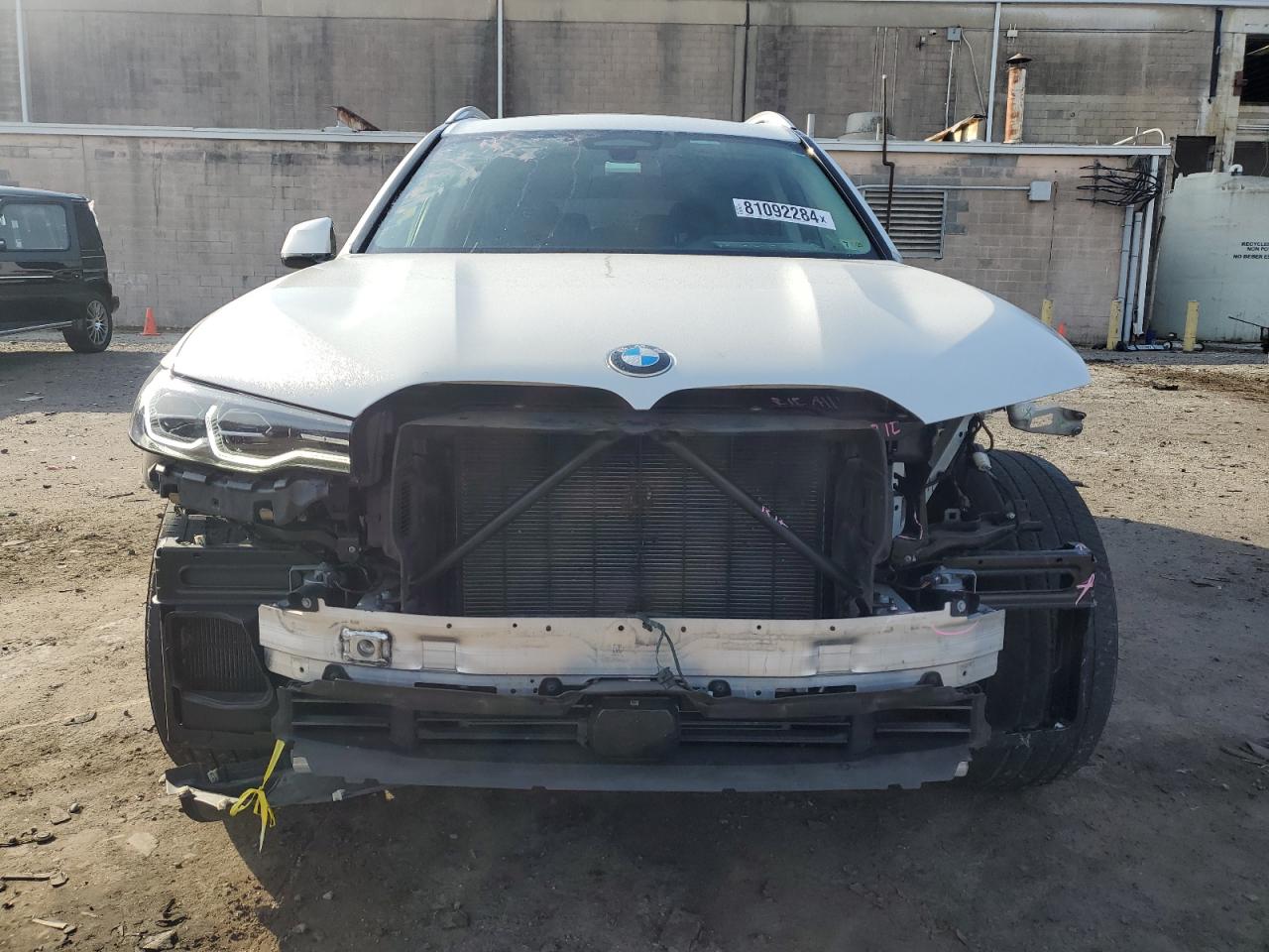 2020 BMW X7 VIN 5UXCW2C01L9C52246 Copart auction photo, front end / side damage thumbnail 5