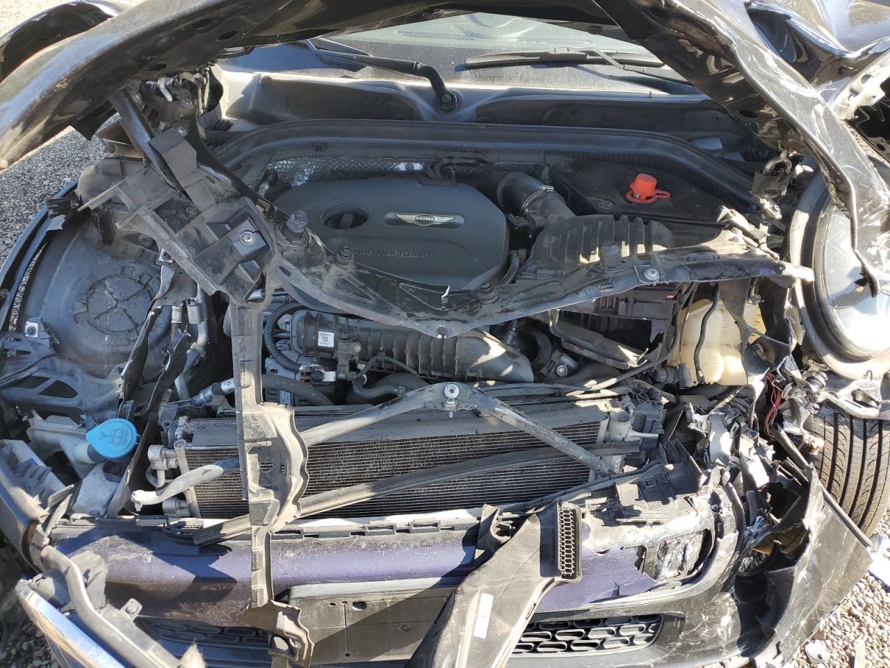 2016 MINI Cooper VIN WMWXP5C57G2D15083 Copart auction photo, front end / side damage thumbnail 12
