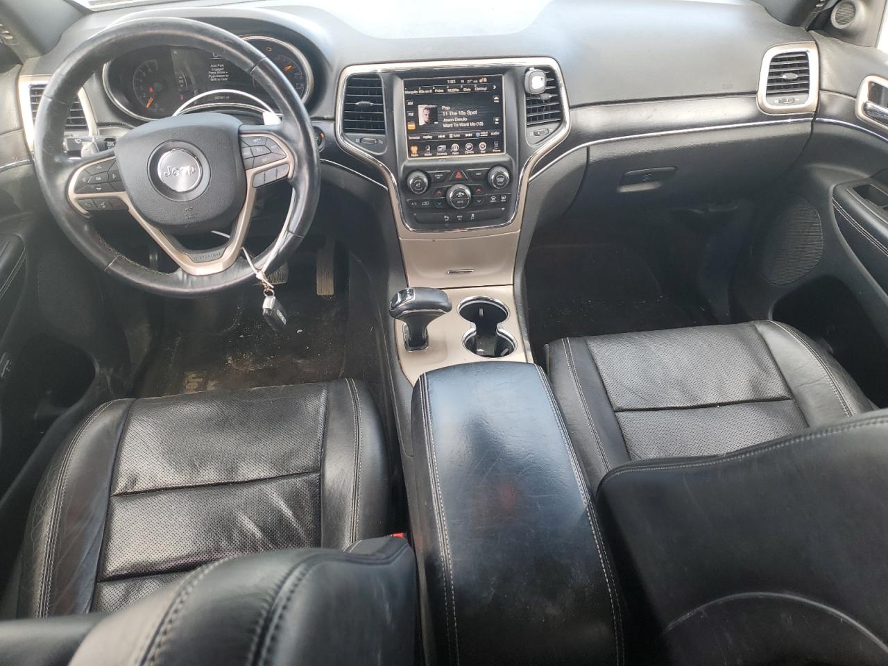 2014 Jeep Grand Cherokee VIN 1C4RJFBG0EC265136 Copart auction photo, front end / rear end damage thumbnail 8