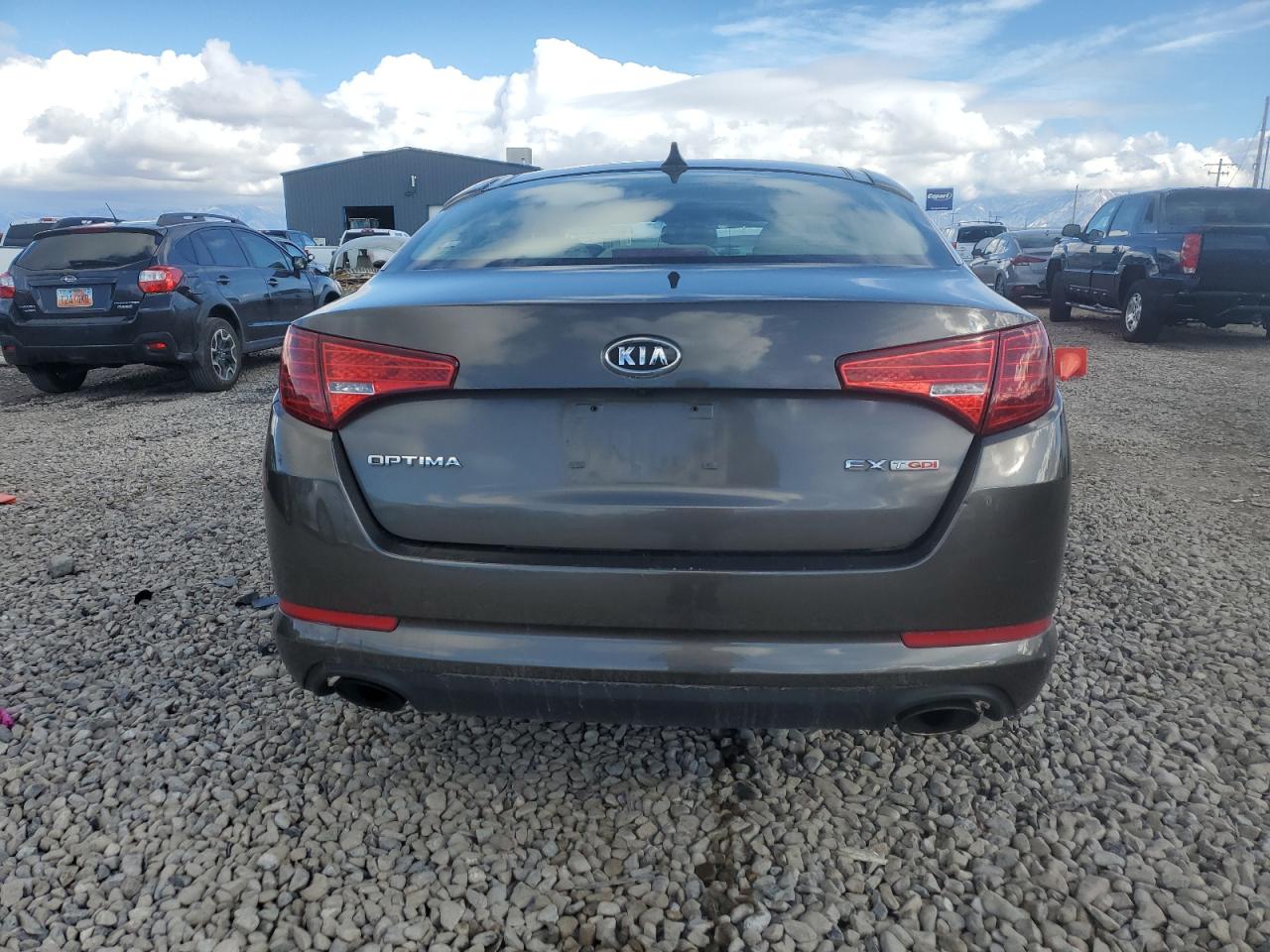 2011 KIA Optima VIN KNAGN4A60B5160263 Copart auction photo, front end damage thumbnail 6