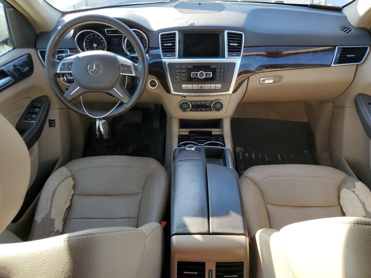 2013 Mercedes-Benz M-klasse VIN 4JGDA5HB0DA243921 Copart auction photo, rear end damage thumbnail 8