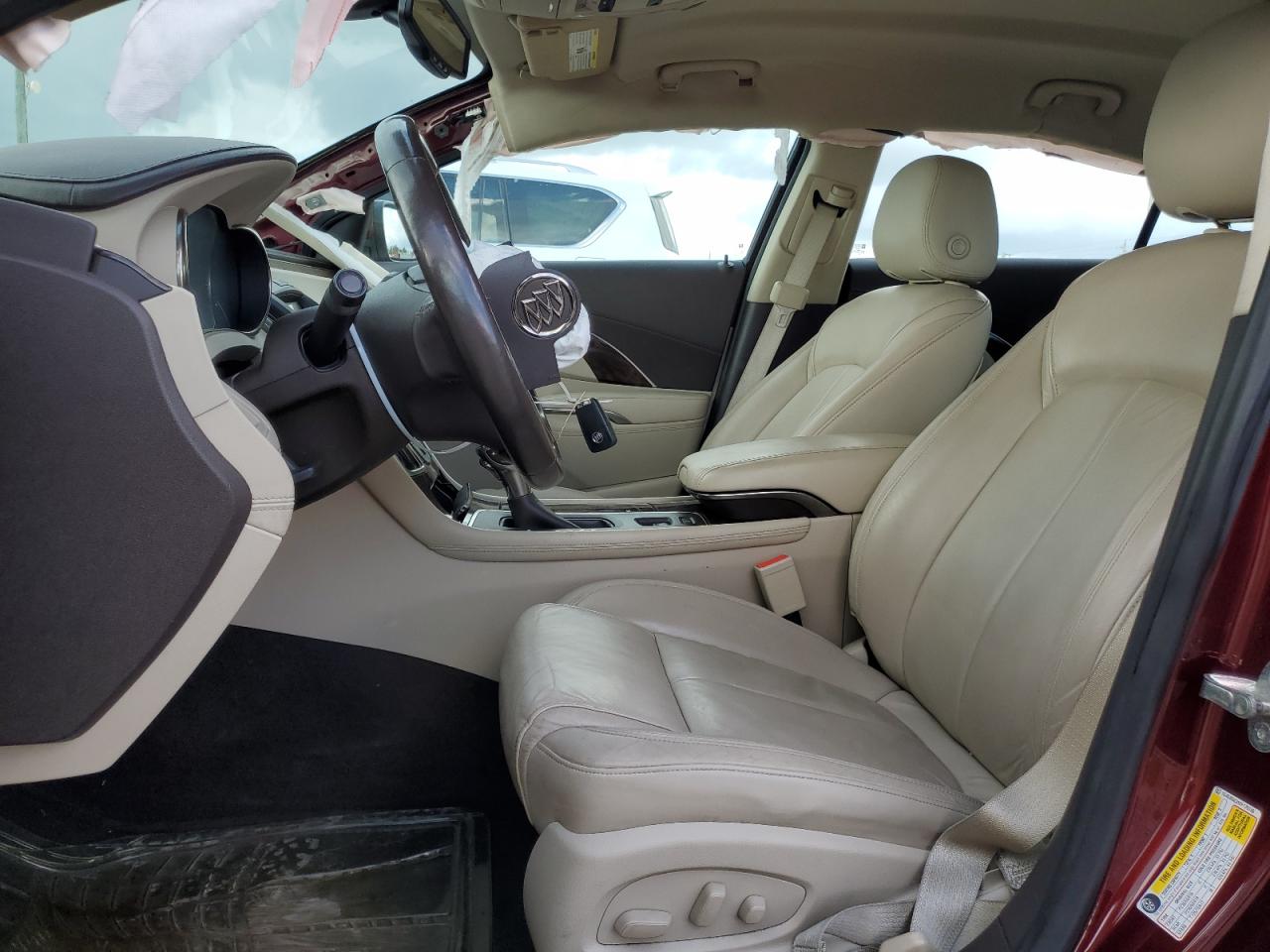 2015 Buick LaCrosse VIN 1G4GB5G31FF179740 Copart auction photo, front end damage thumbnail 7
