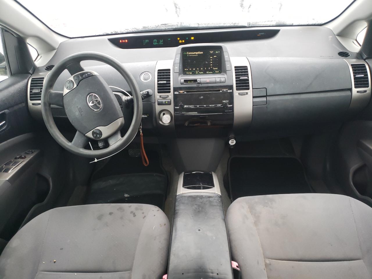 2007 Toyota Prius VIN JTDKB20U477639131 Copart auction photo, rear end / front end damage thumbnail 8