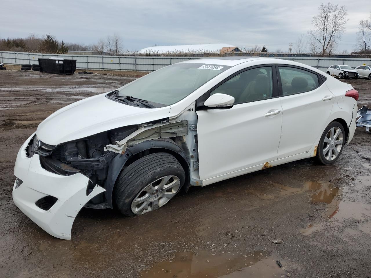 2011 Hyundai Elantra VIN 5NPDH4AE4BH012458