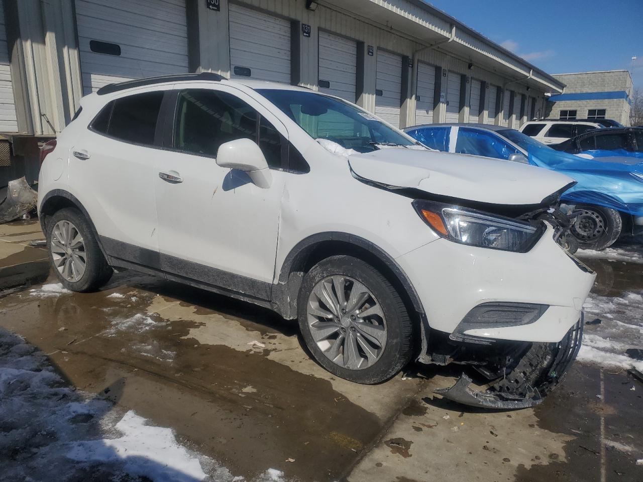 2020 Buick Encore VIN KL4CJASB9LB324629 Copart auction photo, front end damage thumbnail 4