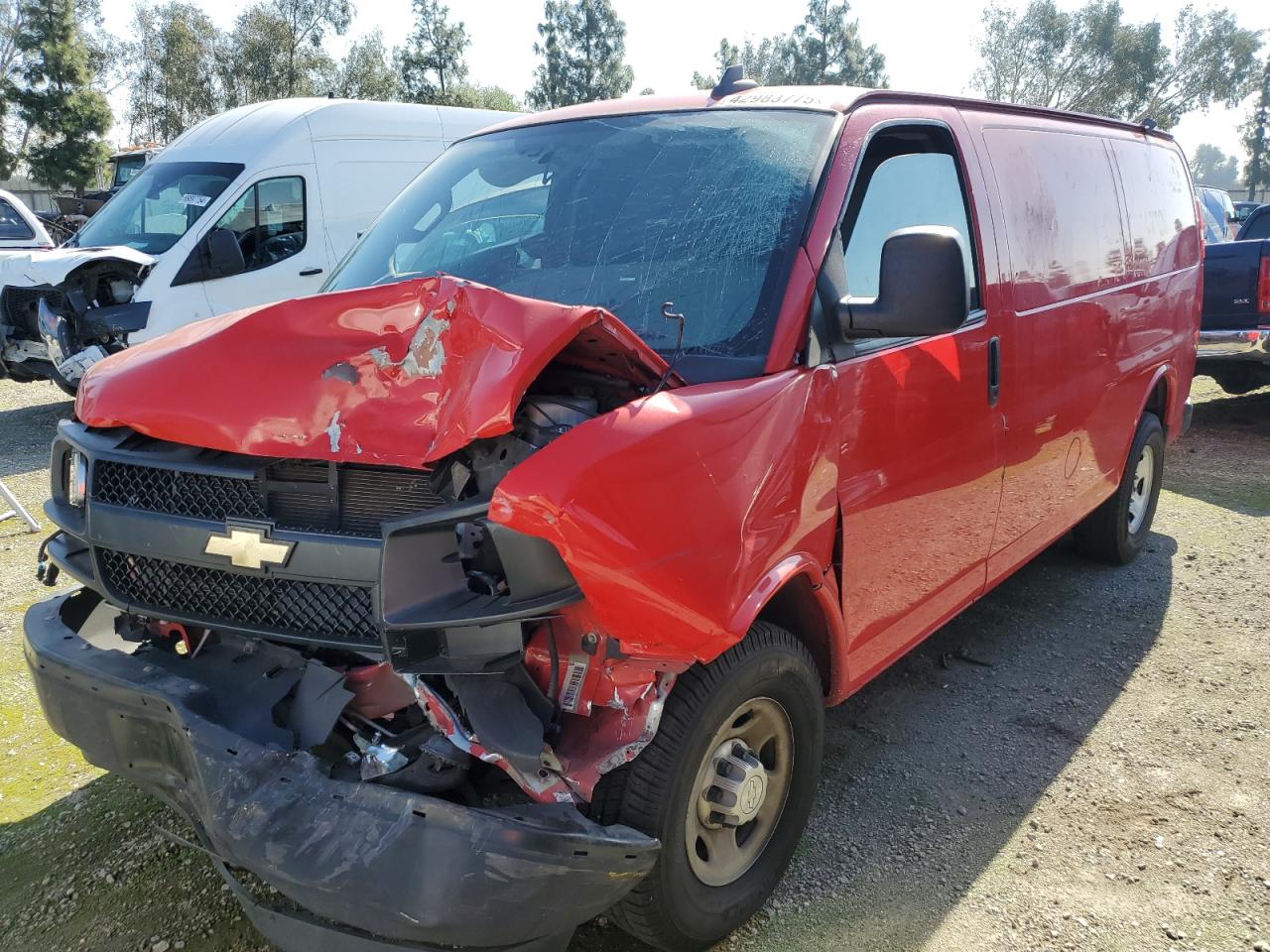 2017 Chevrolet Express VIN 1GCWGAHF3H1162294