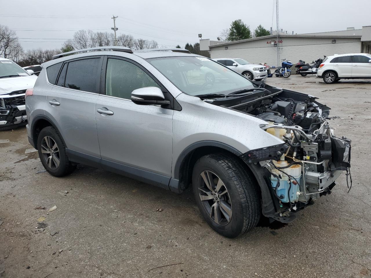 2018 Toyota RAV 4 VIN JTMRFREV4JJ228156 Copart auction photo, front end damage thumbnail 4