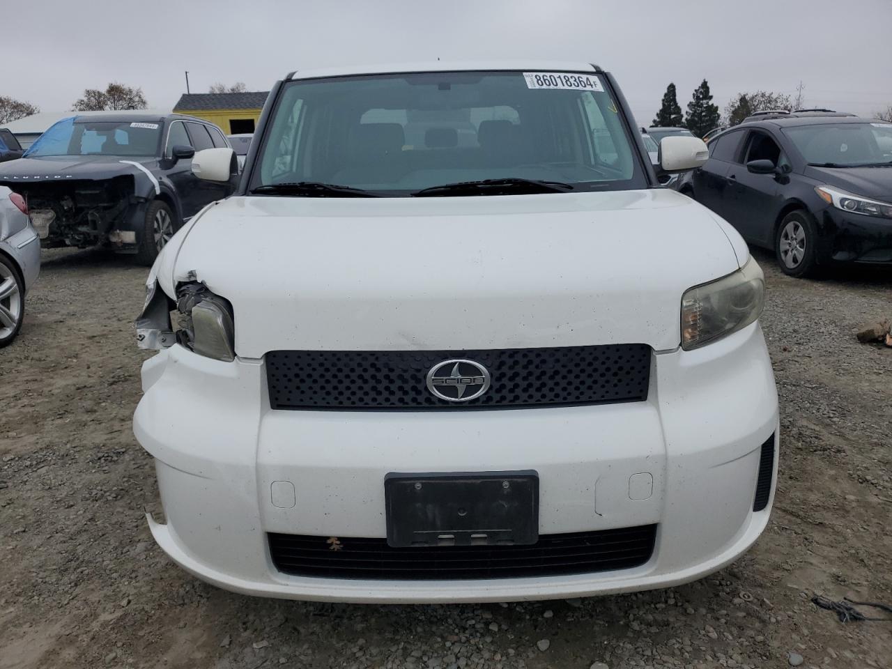 2009 Toyota xB VIN JTLKE50E091076462 Copart auction photo, front end / rear end damage thumbnail 5